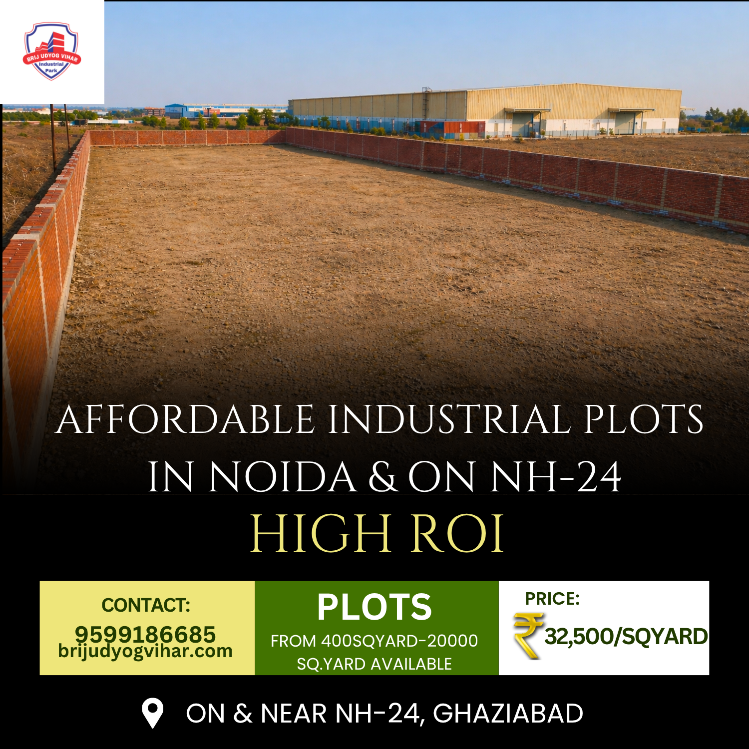 why invest in industrial land in ghaziabad