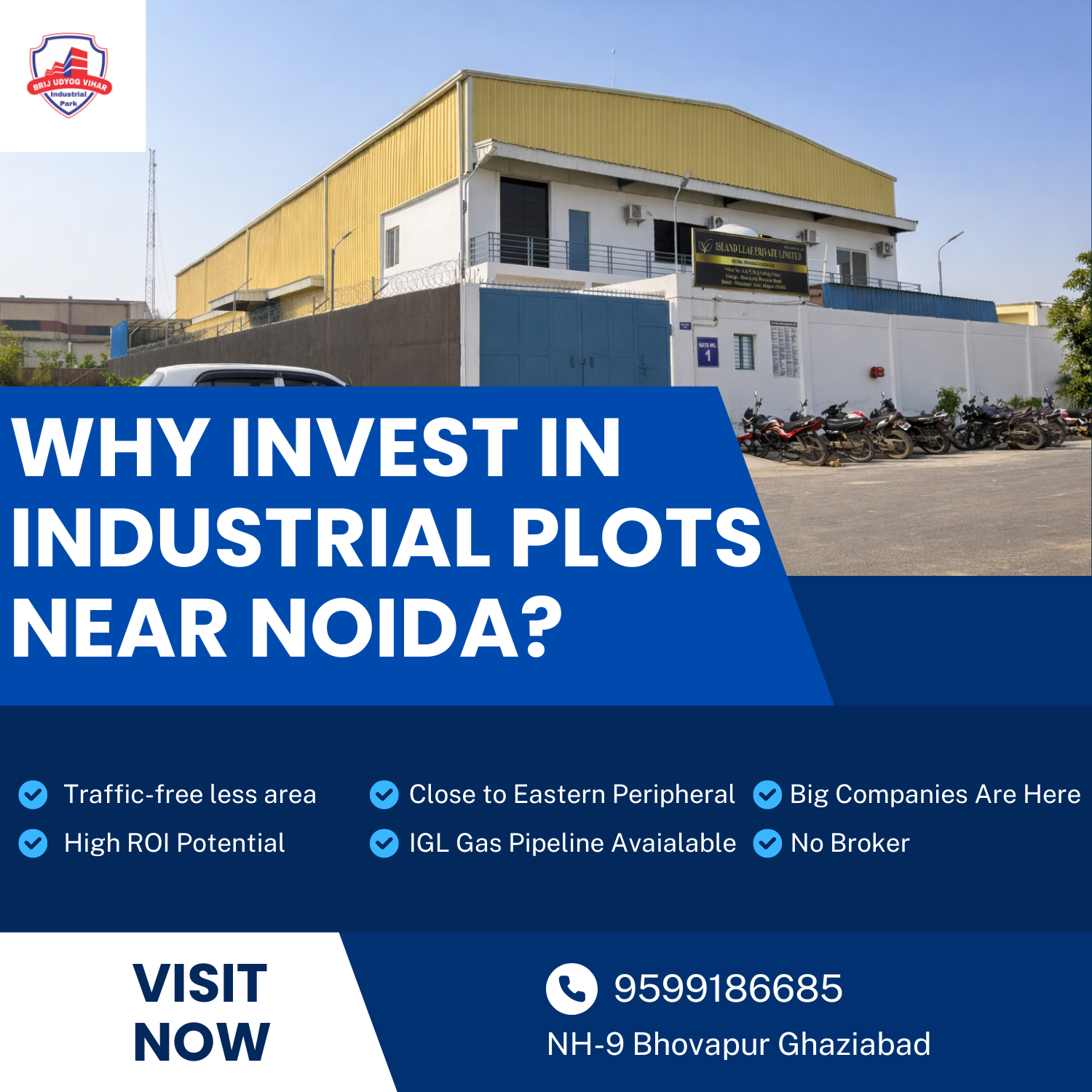 why invest in industrial land in ghaziabad